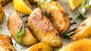 Greek Lemon Potatoes