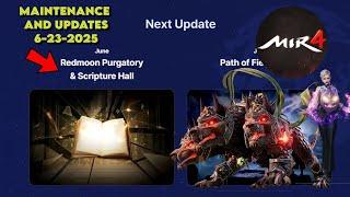 MIR4 - MAINTENANCE AND UPDATES 6-23-2025 SOLID NEW CONTENTS
