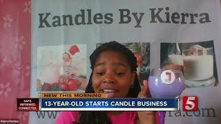 13-year-old Nashville candle maker wins national kid entrepreneur competition