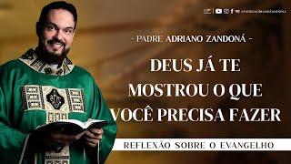 Homilia Diária | Liturgia de Hoje |Palavra do Dia - Padre Adriano Zandoná