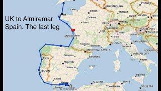 Sailing from UK to Almerimar Spain. How much did it cost?  The last leg.