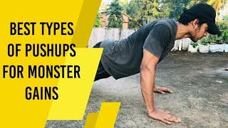 Best types of pushups for monster gains| fayizzibrahim vlogs