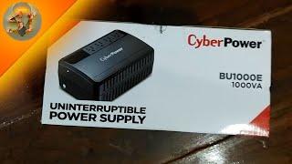 CyberPower BU1000E 1000VA UPS Cinematic Unboxing and Overview.