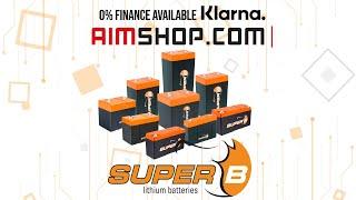 Super B Motorsport Batteries at AimShop.com