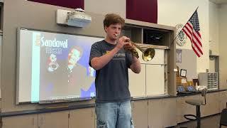 Daniel Behrendt Trumpet Transcription, Samba de Amore, Arturo Sandoval