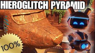 Astro Bot - Hieroglitch Pyramid - All Bots / Puzzle Pieces  100%