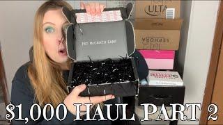 $1,000 Makeup Haul Part 2 | Connor Krystyn