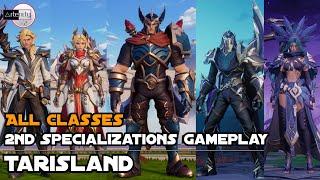 Tarisland: All Classes 2nd Specializations Gameplay [MMORPG Mobile on Android/iOS]