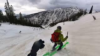 Birthday Chute Ski -- near Vail, CO