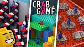 LEGO Crab Game: Building  Three Maps And The Characters