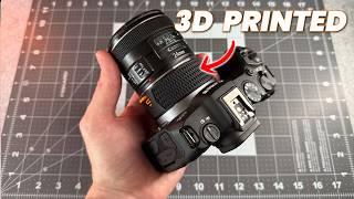 3D Printing EF to EOS R Lens Adapter for Canon