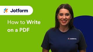 How to Write on a PDF