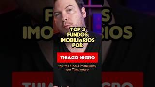 3 MELHORES FUNDOS IMOBILIÁRIOS PARA 2023 #thiagonigro #primorico #fiis