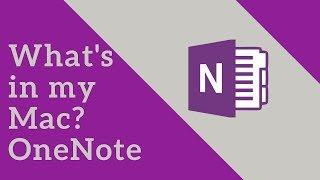 OneNote | Productivity Tool | What's in my Mac - #3 | Tech Primers