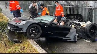 116 Shocking Car Crashes of Idiots In Cars Got Instant Karma You Wouldn't Believe if Not Filmed #18