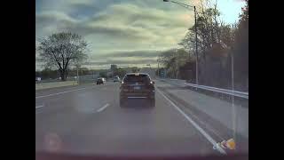 DASHCAM:  Crazy driver gets pulled over by CT State Police