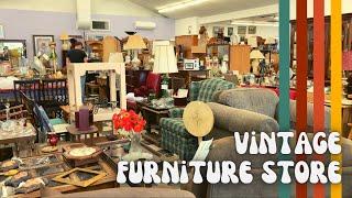 VINTAGE FURNITURE STORE WALK THROUGH