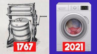 Evolution of Washing Machines [1767-2021] | History