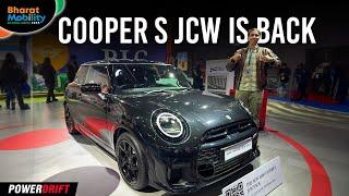 Mini Cooper S JCW Pack Is Back | Bharat Mobility Expo 2025 | PowerDrift QuickEase