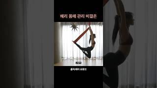 혜리 몸매 관리 비결은_오랫동안 해온 플라잉요가 추천