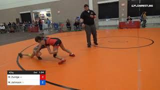 42 Kg Quarterfinal Mia Zuniga Team Washington Vs Morgan Johnson Team Colorado