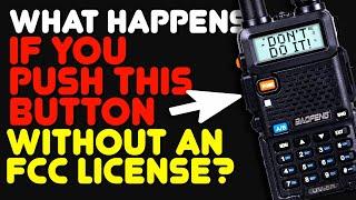 What Happens If You Use A Baofeng UV-5R Without An FCC Ham License? Does A Baofeng Need A License?