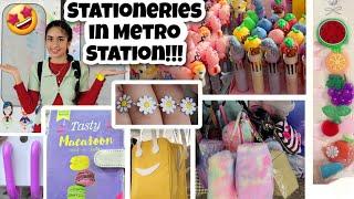 Stationeries in Metro Station!!!️ | Riya's Amazing World