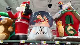 BJs wholesale Christmas inflatable animated gemmy Airblown store display #christmas #holiday #santa