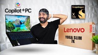 Start of the AI Era - Lenovo Yoga Slim 7x |  Snapdragon X Elite | Microsoft Copilot+ PC 