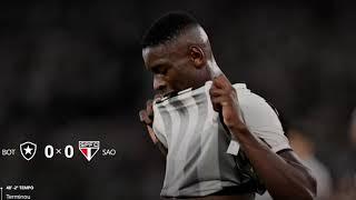 BOTAFOGO ACUMULA CHANCES PERDIDAS E FICA NO EMPATE COM O SÃO PAULO