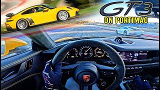 PORSCHE 992 GT3 *MANUAL* // REVIEW on PORTIMAO