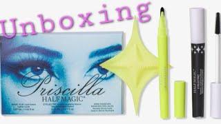 Priscilla X Half Magic Makeup Set Unboxing