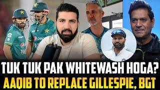 Can Tuk Tuk PAK avoid Whitewash ? Aaqib to replace Gillespie | BGT, IND vs AUS