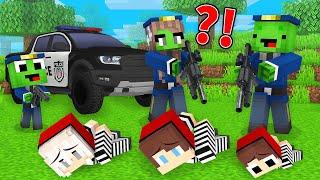 Mikey Family Became FBI Agents and Arrested JJ Family in Minecraft (Maizen)