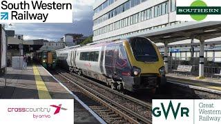 Evening Trains at Southampton Central - SWML 12th September 2024