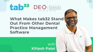 What Makes tab32 Different From Other Dental Practice Management Software?