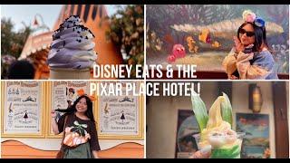 disneyland vlog  | disney halloween 2024 eats, spontaneous disney trip, exploring the pixar hotel!