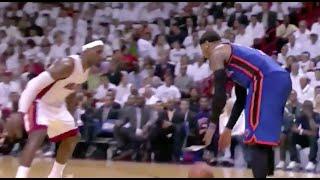 Carmelo Exposes LeBron's Overrated Defense - 2012 Playoffs 1st Rd