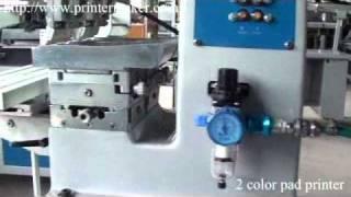 One Color /Two Heads Pad Printing Machine(SF MINI 2HB)