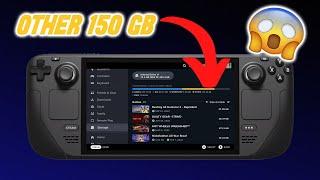 Steam Deck Storage Problem "Other" ( FIXED ) How To Remove Unnecessary Files