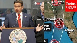 BREAKING NEWS: DeSantis Warns Florida Citizens Of Threat Posed By Incoming Hurricane Helene Heads