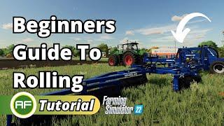 Beginners Guide To Field Rolling - Increase Yield Bonus - Farming Simulator 22