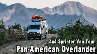 Pan-American Overland Traveler Gives a Tour of a Custom-Built Sprinter 4x4 and shows most used mods.