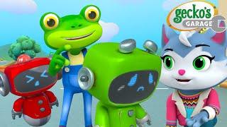 Green Mech Feels Left Out! | Gecko's Garage  | Cartoons For Kids | Toddler Fun Learning