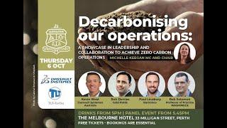 WASMA RIC October 2022 -  Decarbonising our operations