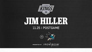 Head Coach Jim Hiller | 11.25 Postgame in San Jose