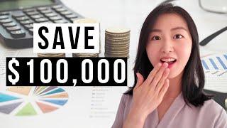 HOW I SAVED $100,000 IN 2.5 YEARS (while traveling!) | 5 Money Mindsets to Save Money FAST