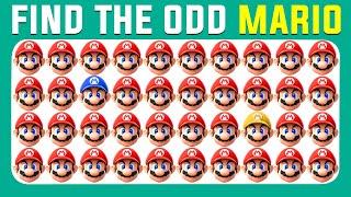 Find the ODD One Out - Super Mario Edition | Easy, Medium, Hard | Quacky Quiz