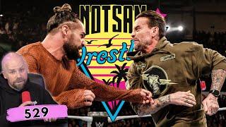 CM Punk & Seth Rollin Raise Fists - Kevin Owens & The Car Interview | Notsam Wrestling 529