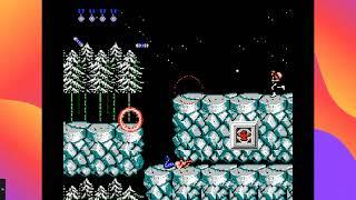 jugando al contra 1 de la nes xdxdxdx parte 2 gameplay-chamoy1763